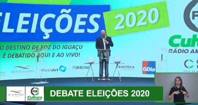 Rádio Cultura Foz promove primeiro debate entre candidatos a prefeito de Foz; assista