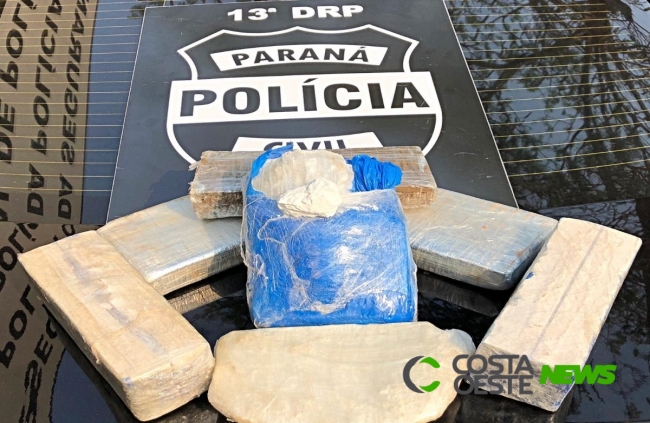 Polícia Civil apreende cocaína, maconha e dois veículos de luxo em Guaíra