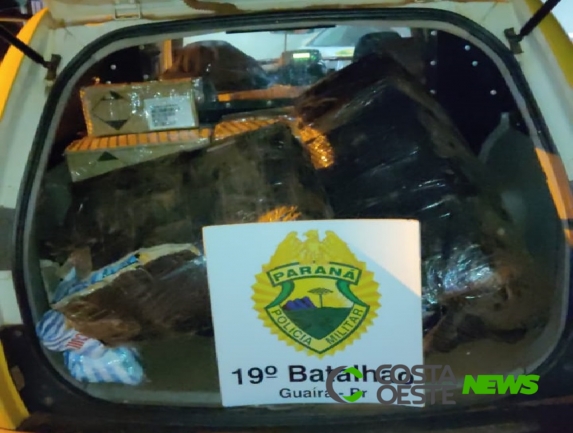 Polícia Militar apreende contrabando na Comunidade Água da Onça