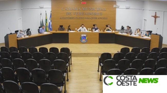 Com a pauta curta, Câmara realizou 34ª Sessão Ordinária em Santa Helena; assista