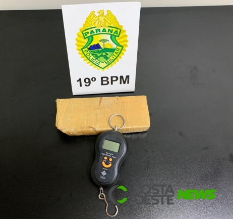Polícia Militar apreende balança e droga em Santa Helena