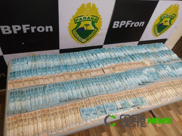 Adolescente é apreendido pelo BPFron com R$20 mil no Lago de Itaipu