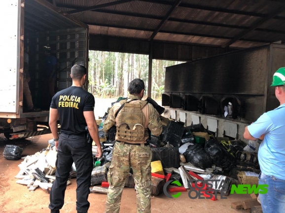Polícia Federal de Guaíra faz a oitava incineração de drogas neste ano