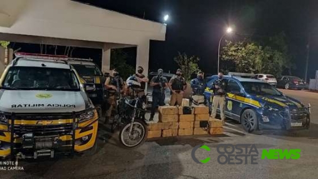 Mais de 300 quilos de maconha e cocaína carregados em Santa Helena são apreendidos pela polícia