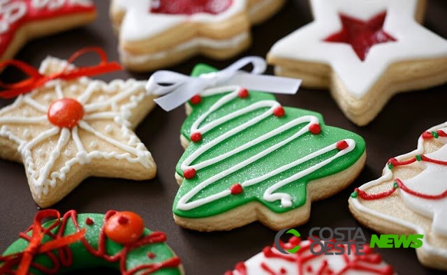 Receita de biscoitos de natal