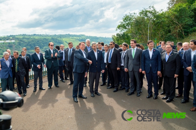 Presidentes do Brasil e Paraguai têm encontro em Foz do Iguaçu nesta terça-feira (1º)