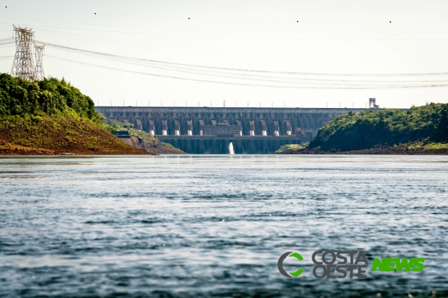 Itaipu atinge 70 milhões de megawatts-hora (MWh) neste domingo (29)