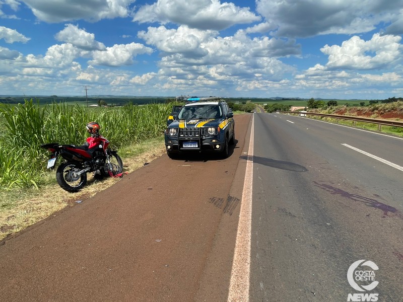 São Miguel: Motociclista morre após sofrer queda na BR 277 - Guia Medianeira