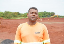 Trabalhador Edvaldo Souza Filho - Foto: Sara Cheia/Itaipu Binacional