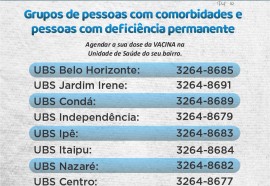 Medianeira inicia vacinação de pessoas com comorbidades - 10-05-2021