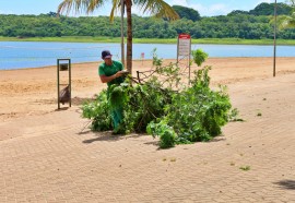 Balneário Jacutinga está pronto para receber turistas. Foto: Assessoria