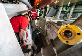 Treinamento de resgate Itaipu Binacional 