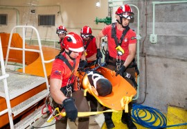 Treinamento de resgate Itaipu Binacional 