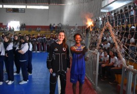 Abertura dos jogos escolares de São Miguel do Iguaçu 