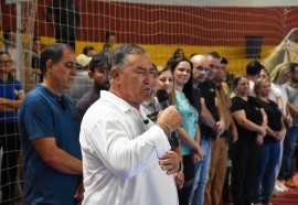 Abertura dos jogos escolares de São Miguel do Iguaçu 