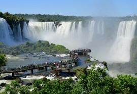 Feriadão de carnaval atrai 33 mil pessoas para o Parque Nacional do Iguaçu-Cristian Lara/Assessoria