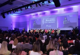 1º Encontro de Integração de Mulheres Latino-Americanas, realizado pela Itaipu Binacional.