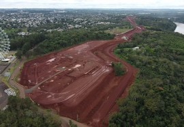 Ponte da Integração em Foz do Iguaçu tem 95,5% das obras concluídas - Foto: DER/PARANÁ