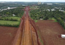 Ponte da Integração em Foz do Iguaçu tem 95,5% das obras concluídas - Foto: DER/PARANÁ