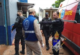 Foto: Divulgação/Corpo de Bombeiros Foz