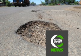 Rodovias que cruzam Santa Helena se tornaram intransitáveis e inseguras