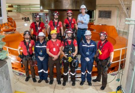 Treinamento de resgate Itaipu Binacional 