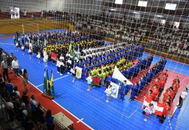 Abertura dos jogos escolares de São Miguel do Iguaçu 