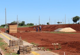 Obras do loteamento Jardim das Flores estão quase prontas