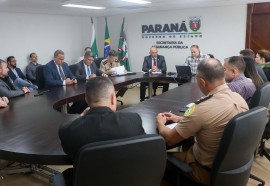 Encontros entre forças de segurança reforçam atuação integrada no Paraná - Foto: Ricardo Almeida/SES