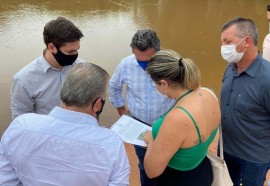O secretário estadual do Desenvolvimento Sustentável e do Turismo, Márcio Nunes, percorreu, nesta semana, as margens do Rio Paraná, no Oeste do Estado
