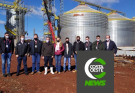 Comitiva da Lar Cooperativa visita obras do Complexo Industrial Bom Jesus 