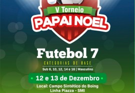 Acismi e escolinha Alex Rafael Santos futsal realizam V Torneio Papai Noel de Futebol 7
