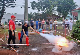 Treinamento de prevenção de acidente