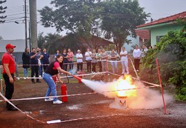 Treinamento de prevenção de acidente