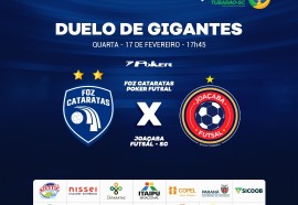 Créditos: Diogo Justus/Foz Cataratas Poker Futsal