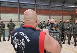 Tiro de Guerra 05-018 realiza treinamento de Defesa Pessoal - Fotos: Assessoria