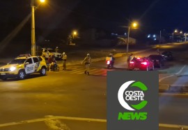 Polícia Militar realiza bloqueios durante Operação AIFU em Medianeira