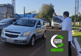 Mais de 2 mil veículos recebem benção em procissão de São Cristóvão em São Miguel do Iguaçu
