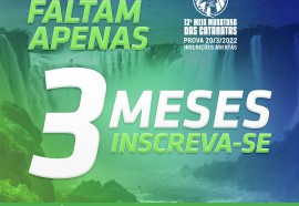 Faltam apenas 3 meses para a Meia Maratona das Cataratas.