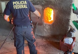 Polícia Federal realiza quinta operação de incineração de entorpecentes em Foz