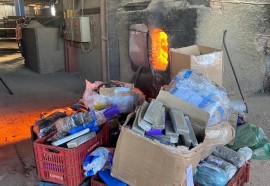 Polícia Federal realiza quinta operação de incineração de entorpecentes em Foz