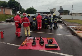 Bombeiros Militares da região participam de worksho em Cascavel