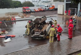 Bombeiros Militares da região participam de worksho em Cascavel