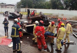 Bombeiros Militares da região participam de worksho em Cascavel