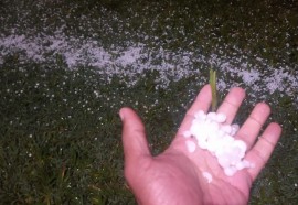 Tempestade de granizo em São Miguel do Iguaçu