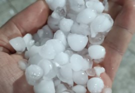 Tempestade de granizo em São Miguel do Iguaçu