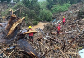 Bombeiros do Paraná em ação no Rio Grande do Sul
