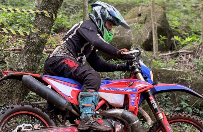 1ª Meia Trilha + Velocross agitou o distrito de Sub-Sede em Santa Helena