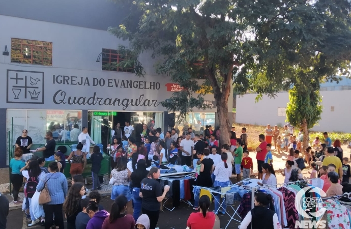 2ª Igreja do Evangelho Quadrangular de Santa Helena realiza o Dia D de Ação Social