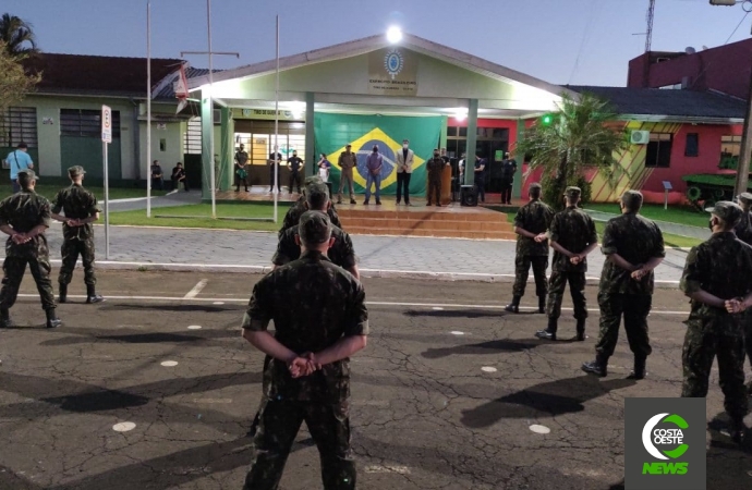 24ª turma do Tiro de Guerra de Medianeira inicia atividades